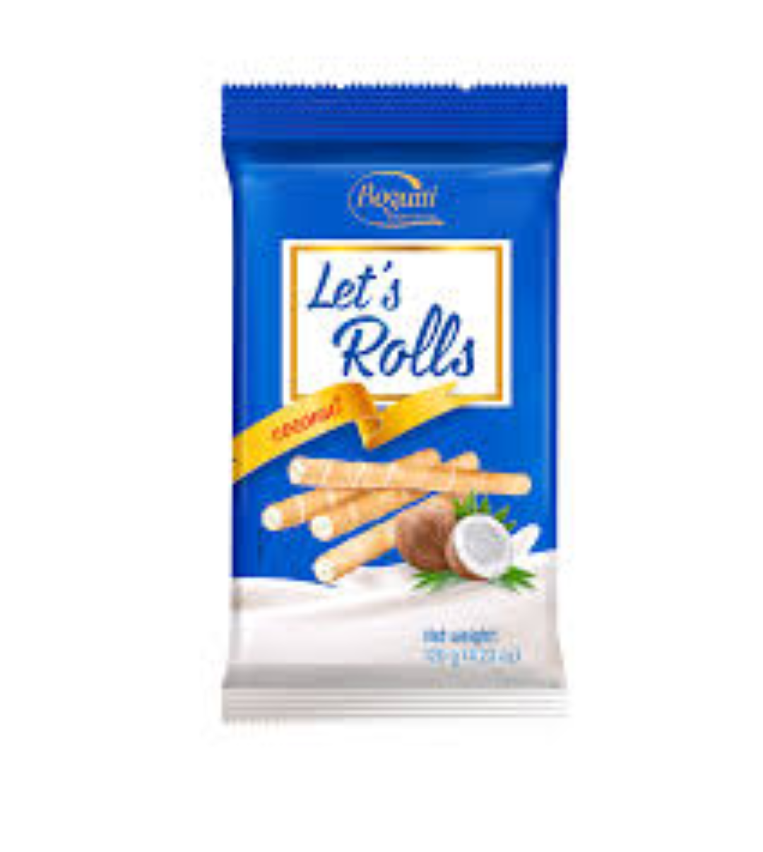 BOGUTTI LETS ROLLS COCONUT 120G